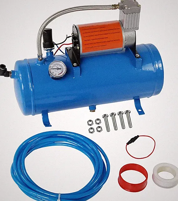 150PSI 12V Air Compressor with 6L Tank for Tires & Train Horns