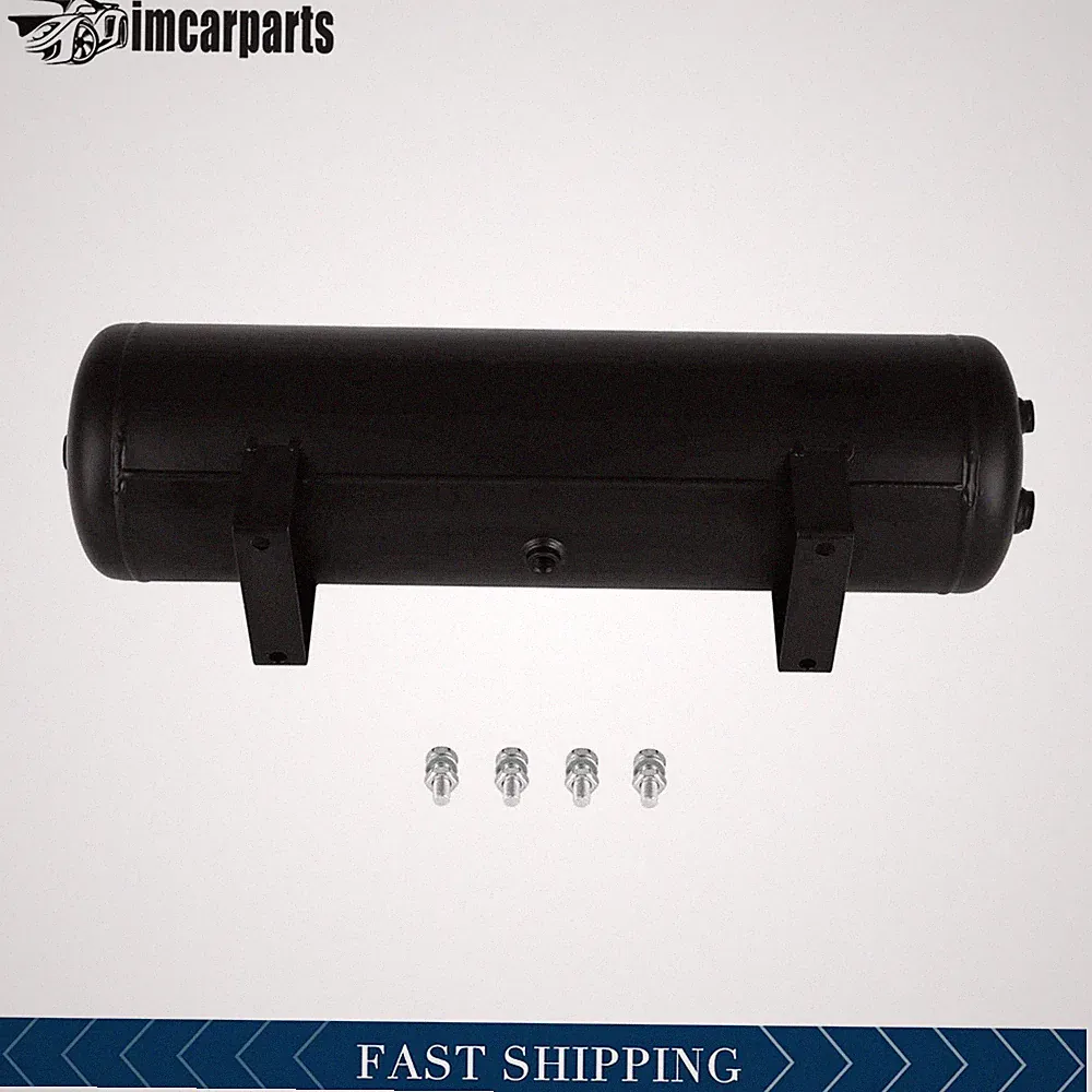 3 Gallon 6 Ports Air Tank For Train Horns Compressor precision welded