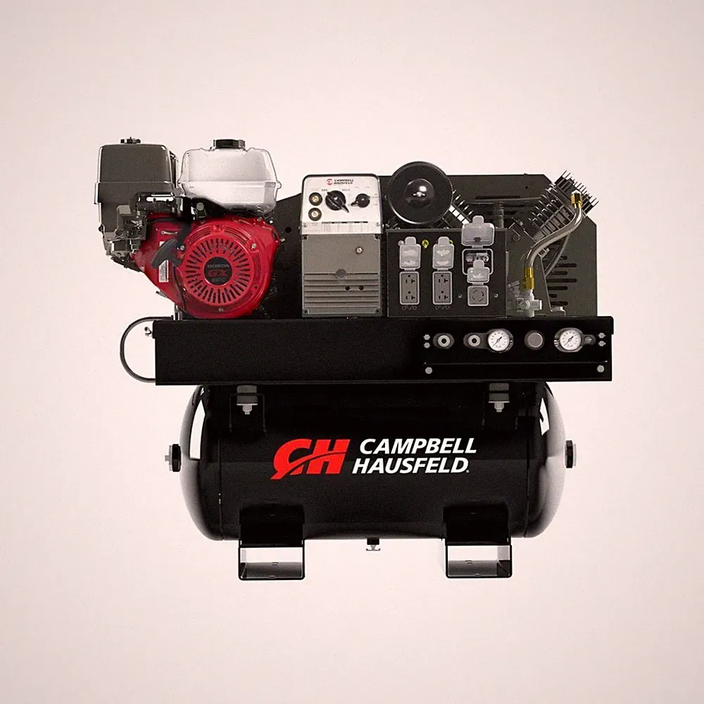 30-Gallon Air Compressor | Electric Start | 3 In 1 Com/Gen/Weld | Honda GX390