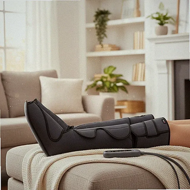 Basic Edition Air Compression Massager for Legs with Adjustable Pressure Levels