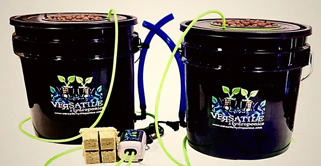 DWC hydroponic system Kit 3.5 G 2 Pk Indoor/outdoor, Stay Home And Grow Ur Own
