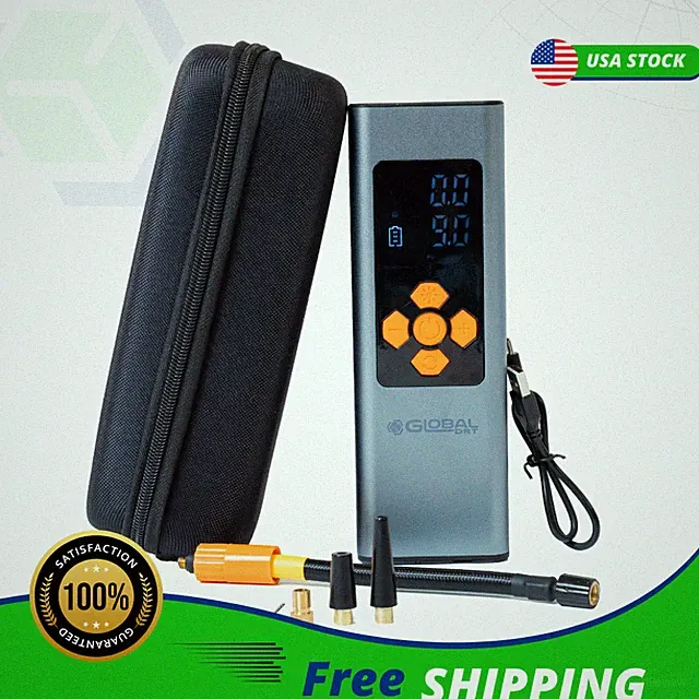 Portable Digital Tire Inflator 150 PSI Cordless Compressor for Car, Bike & More